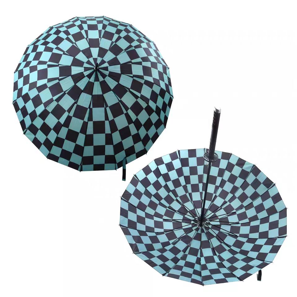 Tanjirou/Zenitsu Cool umbrella shade and rain dual purpose umbrella 16 alloy umbrella bones more robust