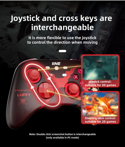 Monkey D. Luffy Sensitive play gamepad, precise control, comfortable grip, enjoy the passion of the game