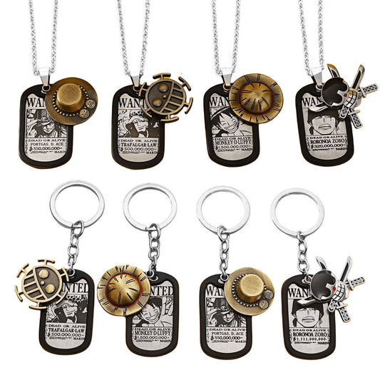 Luffy related trends Cool necklaces, key chains