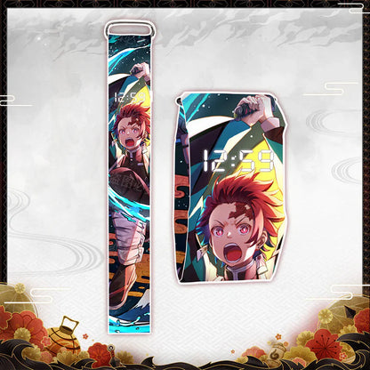 Uzumaki/Kamado Tanjirou High-Tech Cool Science Fiction Waterproof Paper Watch