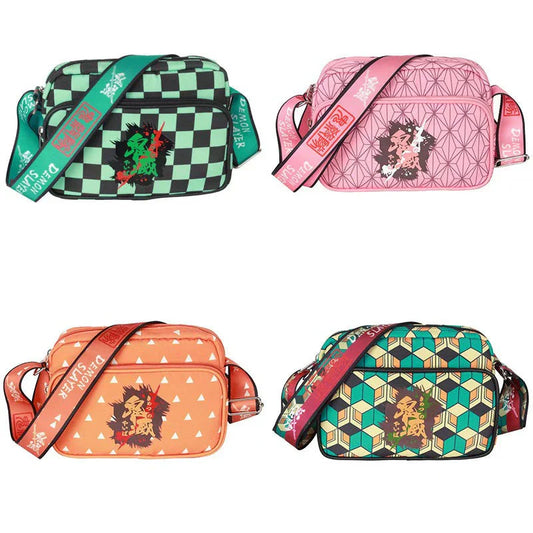 Tanjirou/Nezuko/Zenitsu/Giyuu small single shoulder bag bag students Satchel capacity is sufficient