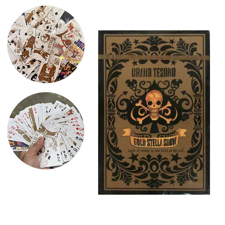 Luffy/Zoro/Chopper arrest warrant Playing cards