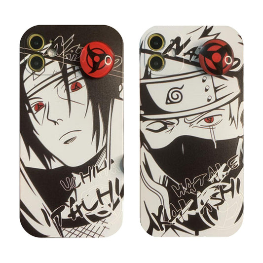 Kakashi/itachi Cool Case For Rotating Sharingan Handmade iPhone Case