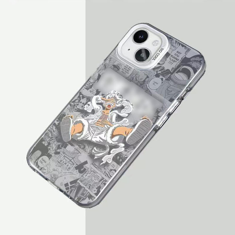 Luffy iPhone silicone crash-resistant phone case