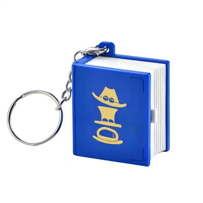 LuffyAce/Sabo Three brothers 3D folding pop-up book key chain