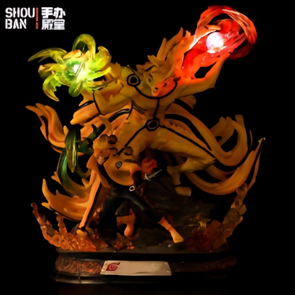 Nine-tailed Fox combat morphing light model