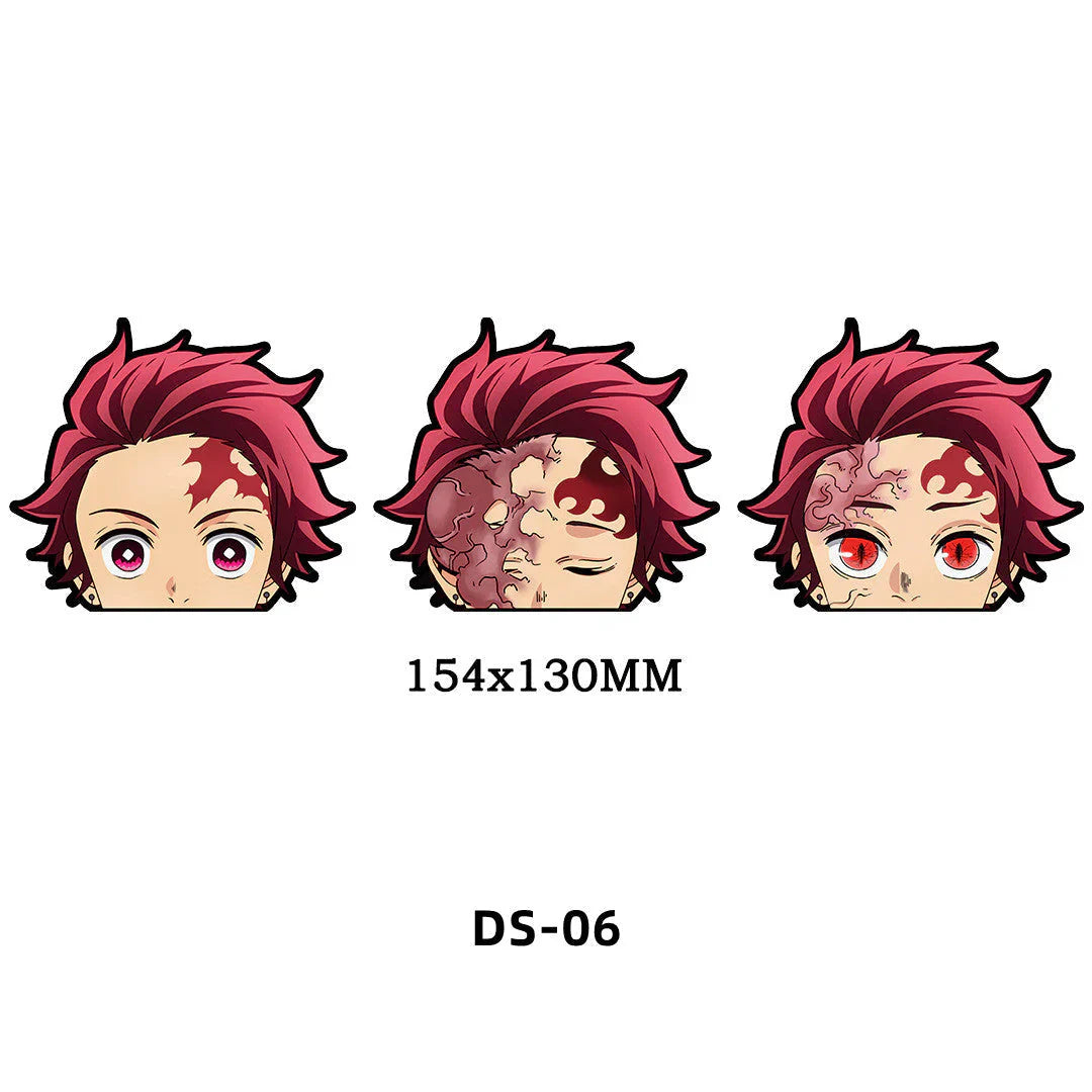 Tanjirou/Nezuko/Zenitsuuu/Inosuke wait A variety of roles 3D variation expression stickers