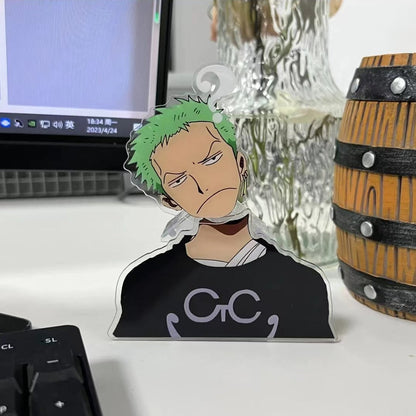 Luffy/Zoro/Sanji character model bobble head ornament