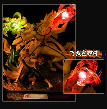 Nine-tailed Fox combat morphing light model