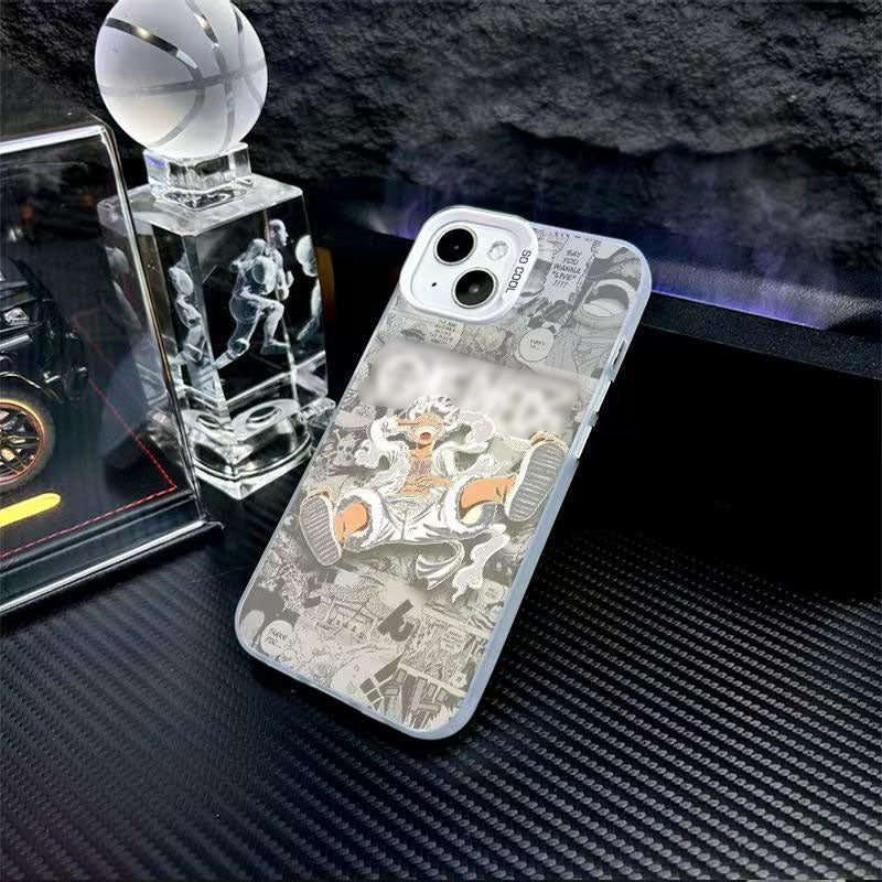 Luffy iPhone silicone crash-resistant phone case